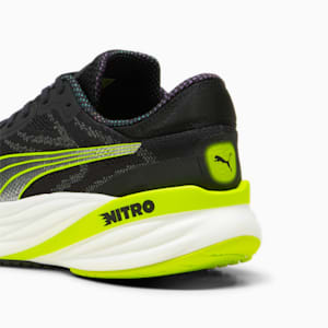 Chaussures de course Magnify NITRO™ 2 Homme, PUMA Black-Lime Pow, extralarge